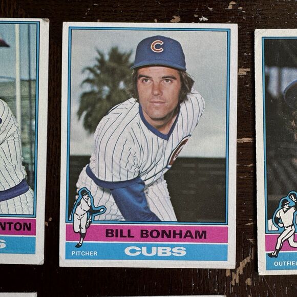 1976 Topps Chicago Cubs Baseball 12 Card Lot No Duplicates - Picture 3 of 12